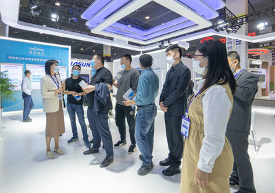 朗新科技亮相2021世界物博会,用能源数字化构建“双碳”新未来