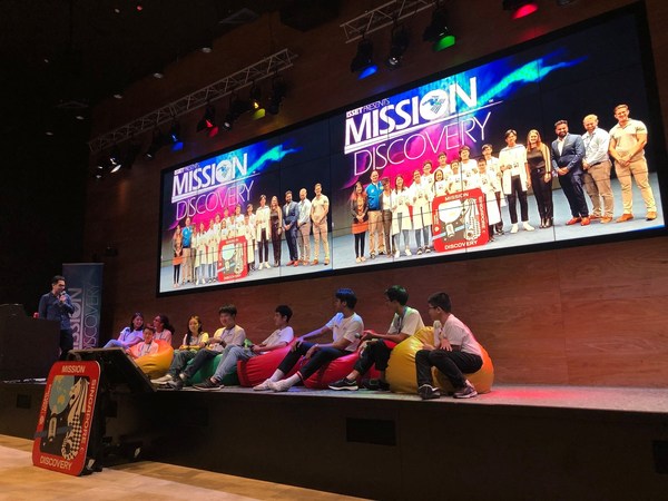 Winning team at Mission Discovery Singapore 2019