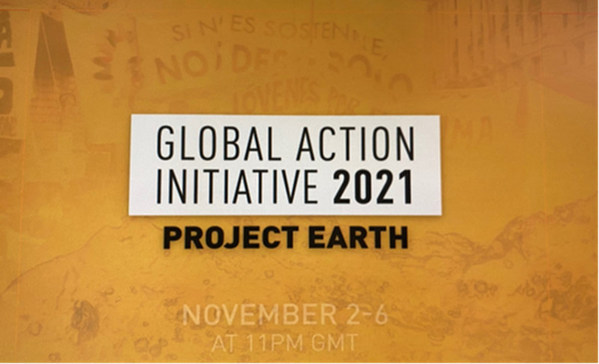 รายการ "Global Action Initiative 2021" จะแพร่ภาพ ณ เวลา 23.00 น. ตามเขตเวลา GMT ตั้งแต่วันที่ 2-6 พ.ย. หรือตั้งแต่ 06.00 น. ของวันที่ 3 พ.ย. ตามเวลาในไทย