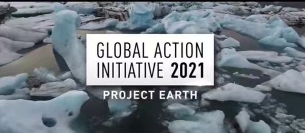 Global Action Initiative 2021 – Project Earth" ditayangkan dari 2-6 November
