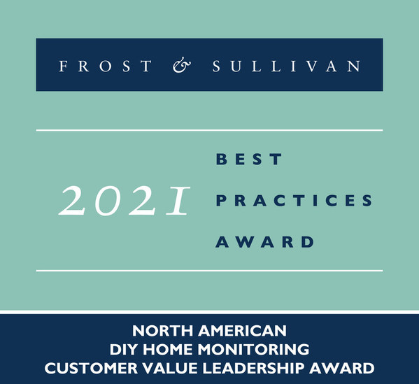 2021 North American DIY Home Monitoring Customer Value Leadership Award