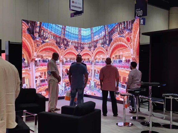 INFiLED Impresses Pro AV Industry Visitors at InfoComm 2021 in Florida