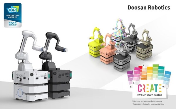 Doosan Robotics Wins Honoree at CES® 2022 Innovation Awards for its Camera Robot System