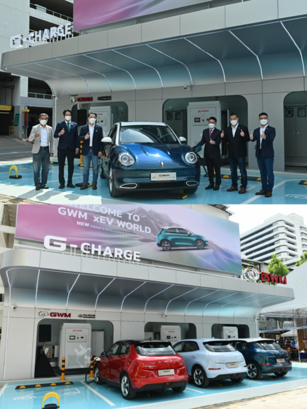 GWM ra mắt trạm sạc siêu tốc G-Charge đầu tiên tại Thái Lan