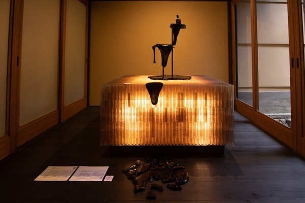 クリエーティブ専門家の作品が京都の古い建築に展示され、台湾と日本の完全な文化的融合を表示