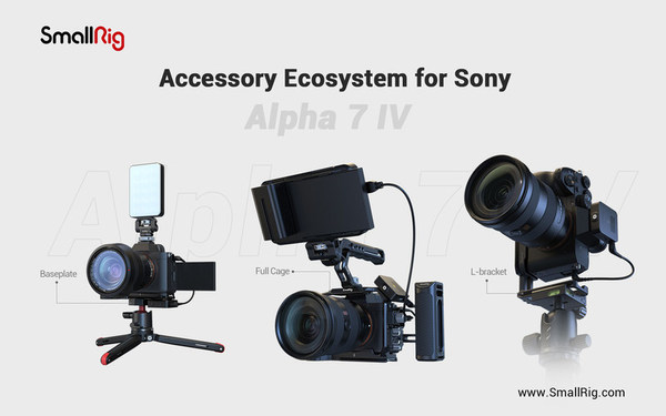 Introducing the SmallRig Accessories Ecosystem for the Sony Alpha 7 IV, designed to provide the users with even greater creative possibilities.