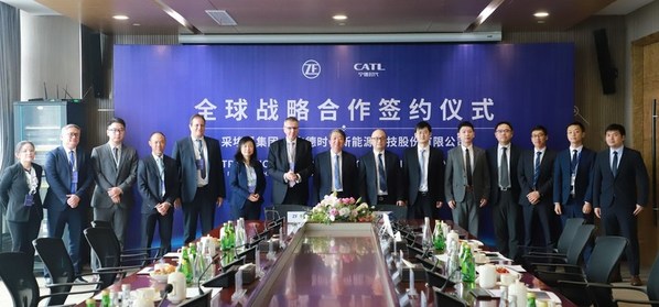 CATL과 ZF, 글로벌 파트너십 체결