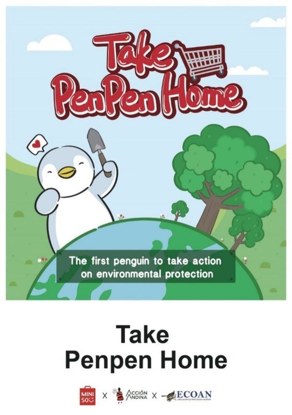 “Take Penpen Home” campaign poster