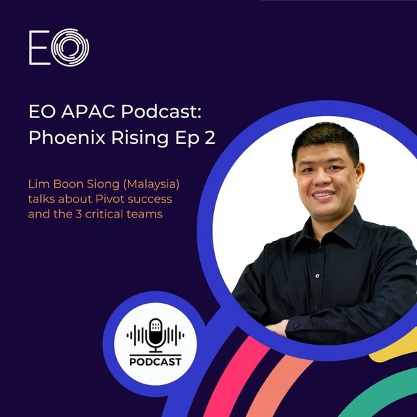 VISTA Eye Specialist CEO, Mr Lim Boon Siong shares about Pivot Success and the 3 critical teams in an Entrepreneurs' Organisation podcast.