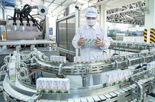 Vinamilk organic milk complies with both China and EU Organic standards
