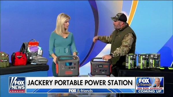 Jackery Solar Generator Recommended Professionally on Fox News by Skip Bedell