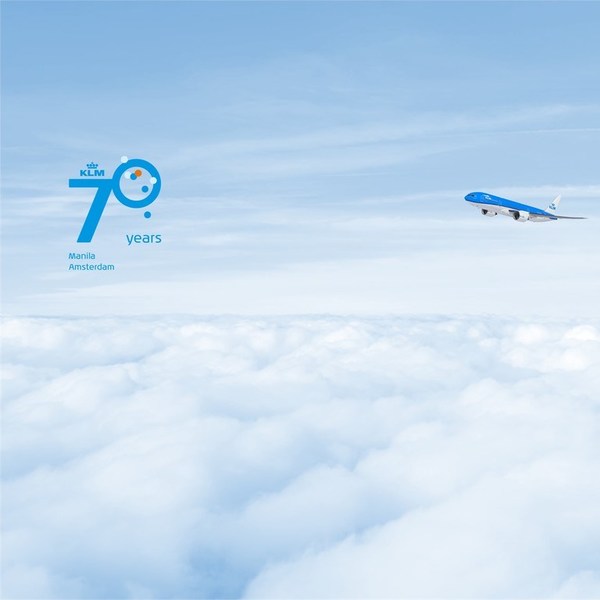 KLM Royal Dutch Airlines is celebrating 70 years of continuous flights between Amsterdam and the Philippines