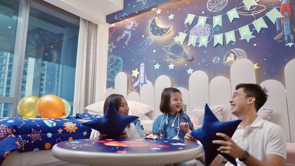 Space Themed Kids Rooms ambiance at Four Points by Sheraton Surabaya Pakuwon Indah