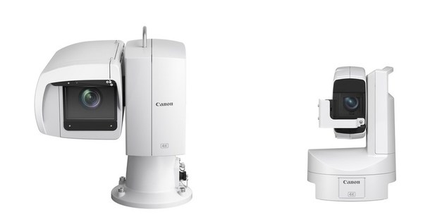 CR-X500户外4K摄控一体机（左）和CR-X300户外4K摄控一体机（右）