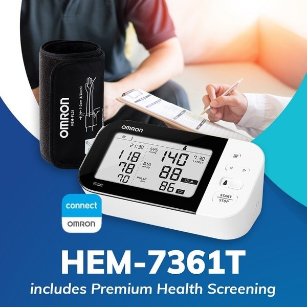 OMRON Afib Blood Pressure Monitor HEM-7361T