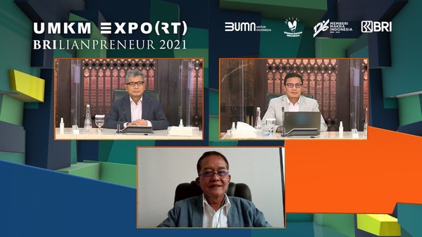 BRIがUMKM EXPO(RT) BRIlianpreneur 2021でインドネシアのMSMEを発見するために世界を招待