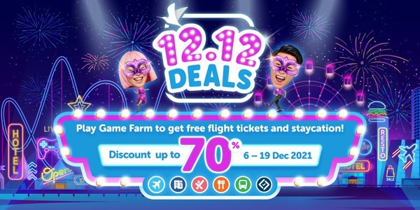 Welcoming 12.12 Deals, Traveloka Hosts Game Farm International Championship in Southeast Asia