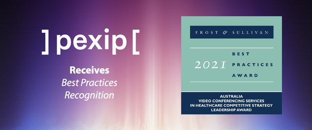 Pexip Applauded by Frost & Sullivan for Improving the Accessibility and Delivery of Healthcare Services with Its Video Conferencing Platform