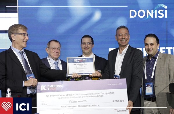 Donisi Health Takes Home First Place in the Prestigious Innovations in Cardiovascular Intervention Competition