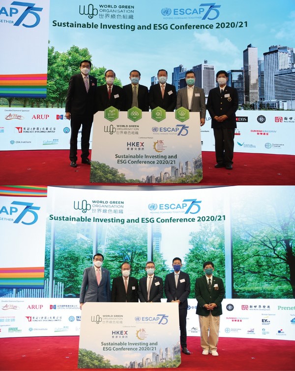 The United Nations Economic and Social Commission for Asia and the Pacific, World Green Organisation Co-present: Sustainable Investing and ESG International Conference 2021