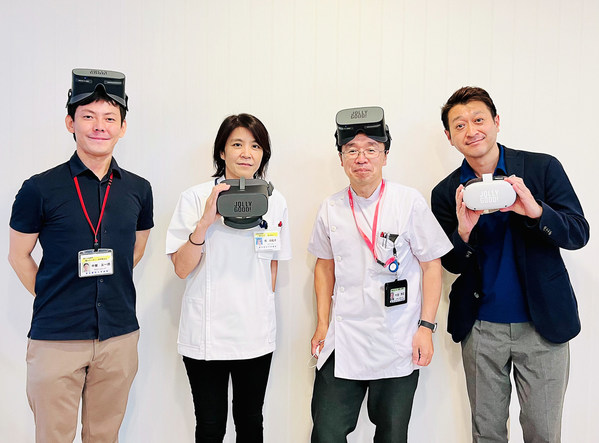 Jolly Good launches R&D of VR therapy for chronic pain with Aichi Medical University's Pain Center.