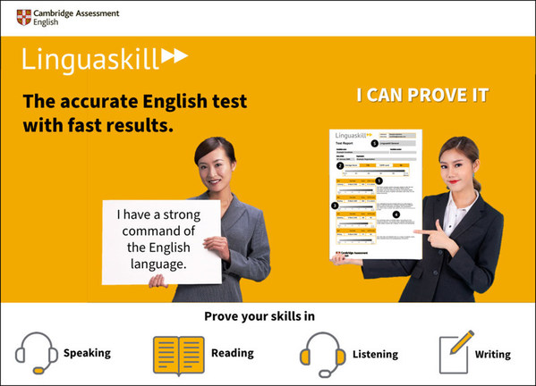 Linguaskill from Cambridge - The accurate English Test with fast results