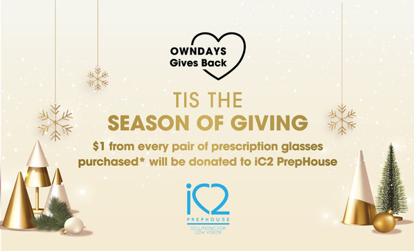 OWNDAYS partners iC2 PrepHouse in its OWNDAYS Gives Back campaign in 2021