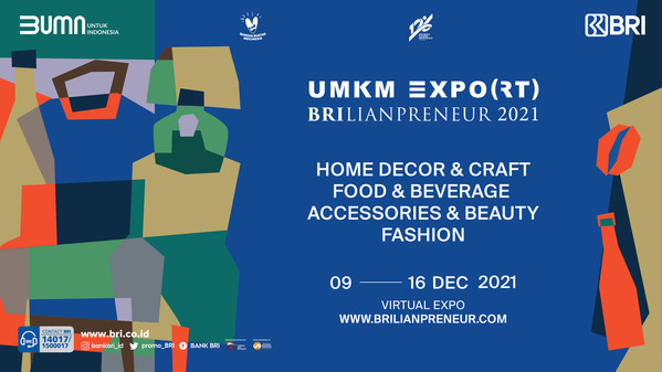 UMKM EXPO（RT）BRILIANPRENEUR 2021：BRIがインドネシアの零細・小規模・中規模企業デジタル化を促進