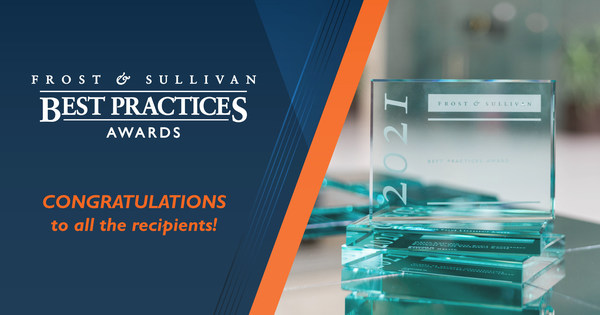 Congratulations to all Frost & Sullivan Best Practices Awards Recipients!