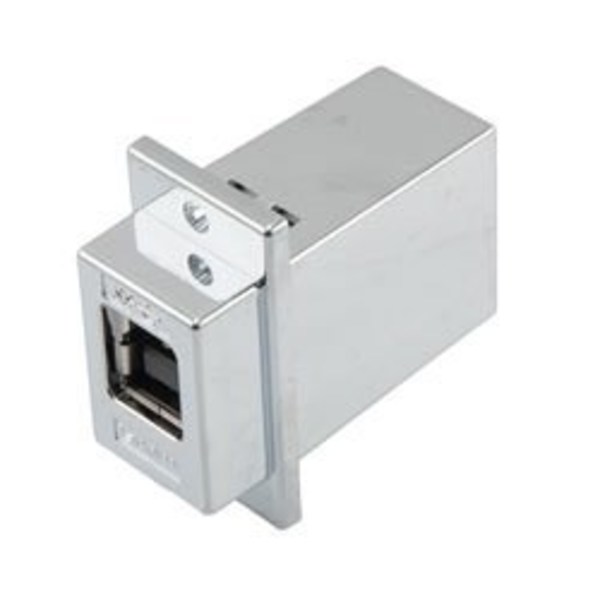 ECF法蘭面板安裝式USB3.0高保持力轉接頭/耦合器