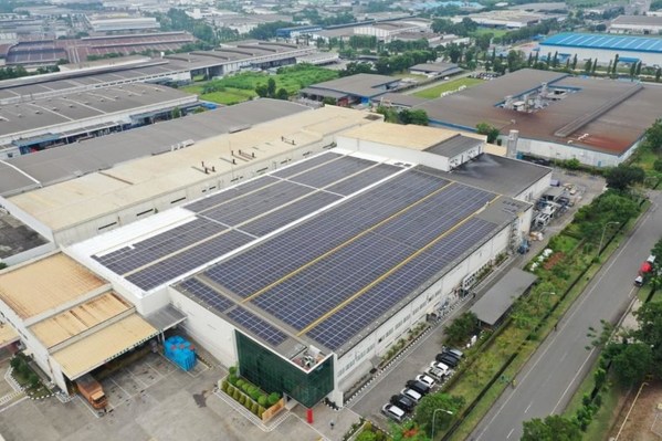 Solar rooftop installed by TotalEnergies for Freyabadi in Indonesia