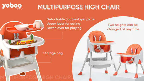 yoboo’s multipurpose high chair