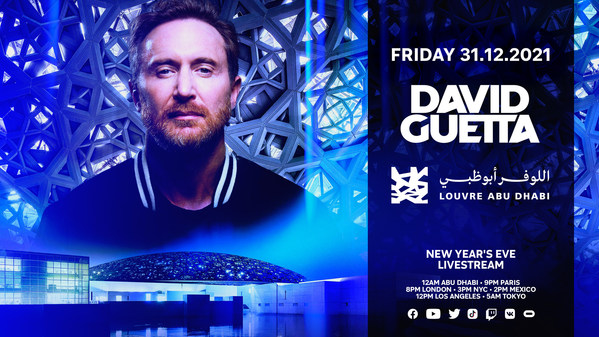 Superstar DJ David Guetta to Perform to The World on New Year's Eve from Louvre Abu Dhabi