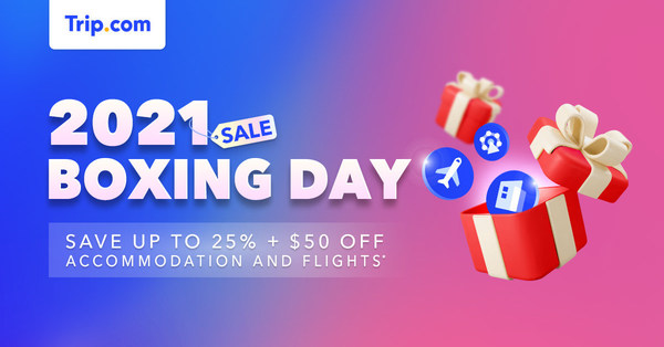 Trip.com Launches Unmissable Boxing Day Flash Sale for Australian and New Zealand Travellers