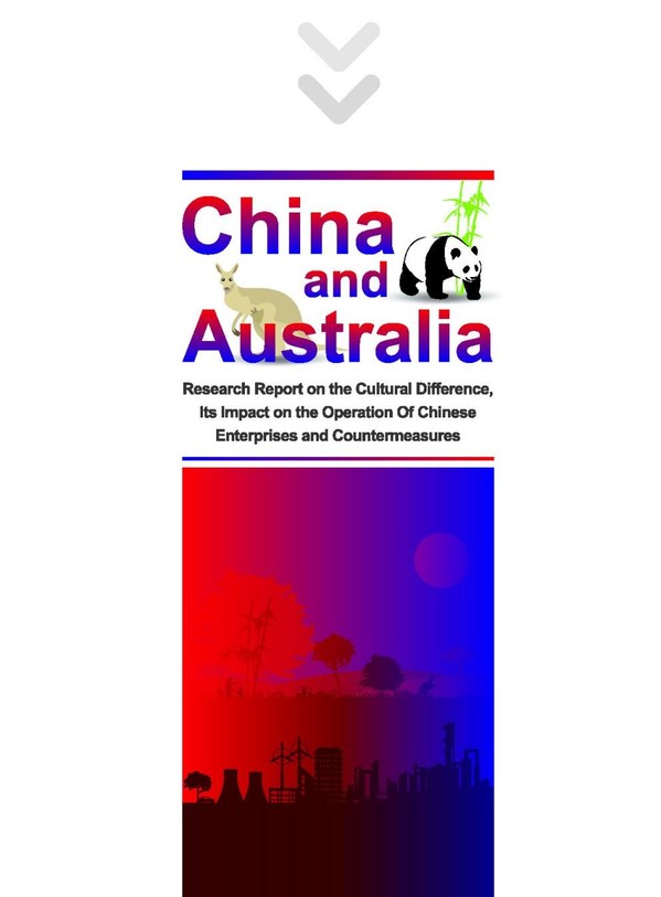 AC Bridge, 중국과 호주의 문화적 차이에 대한 보고서 발간