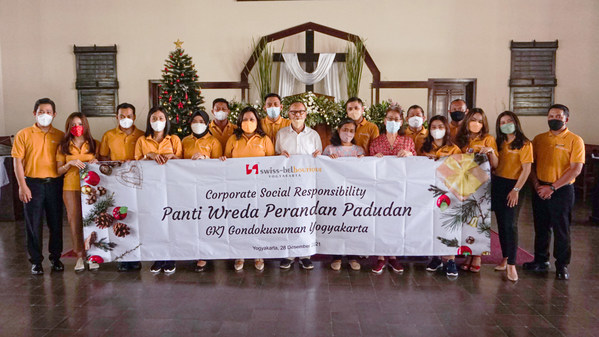 Swiss-Belboutique Yogyakarta Salurkan Bantuan Ke Panti Asuhan dan Panti Wreda