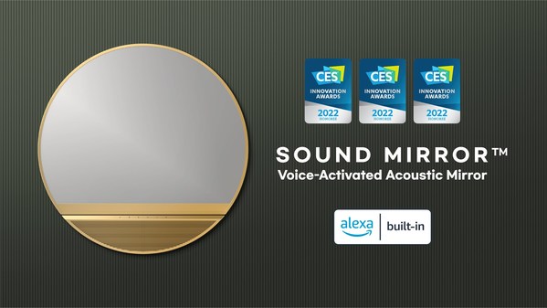 SOUND MIRROR (TM) of ICON.AI Named as 3 CES 2022 Innovation Awards Honoree: Voice-Activated Acoustic Mirror