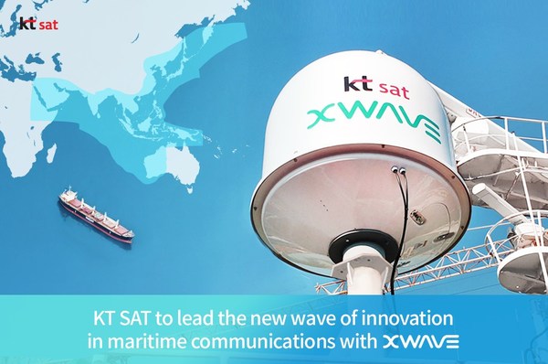 KT SAT launches its new maritime communication brand "XWAVE" with expanded Regional MVSAT coverage from the Bay of Bengal, Indonesia, and the West Sea of Australia to the Indian Ocean