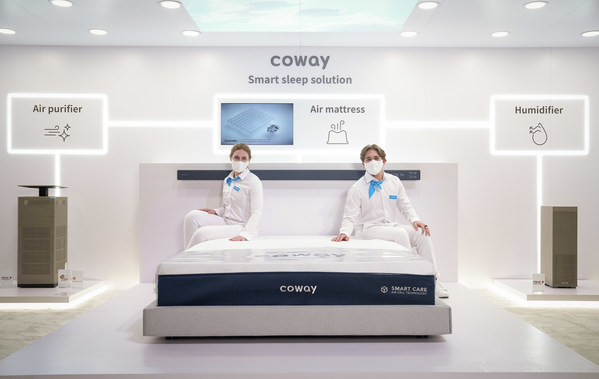 Coway科唯怡在CES 2022展示创新的生活解决方案