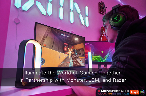 Tuya Smart, JEM, and Razer Expand Monster's® Strategic Partnership with Launch of Razer Chroma™ RGB Integration