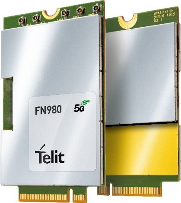 Telit FN980 5G Module Certified for Use on Telstra's 5G Sub-6 GHz Network
