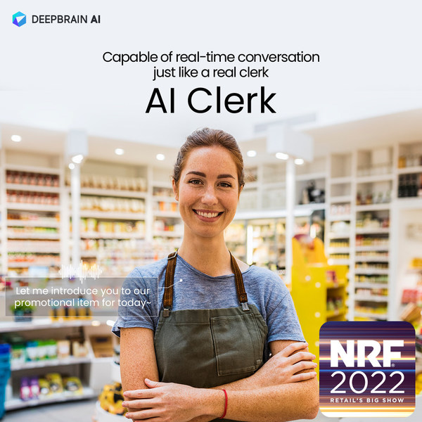 AIキオスクを新たに公開したDeepBrain AIがCESで世界から注目の的となり、NRF 2022への出展でそのジャーニーを継続