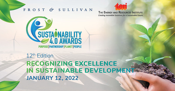 <div>Frost & Sullivan and TERI's Sustainability 4.0 Awards 2021 Honor Companies Embedding Sustainability with Economic Value Creation</div>