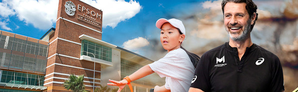 PATRICK MOURATOGLOU LAUNCHES FIRST INTERNATIONAL TENNIS & SCHOOL PROGRAMME AT EPSOM INTERNATIONAL SCHOOL, MALAYSIA