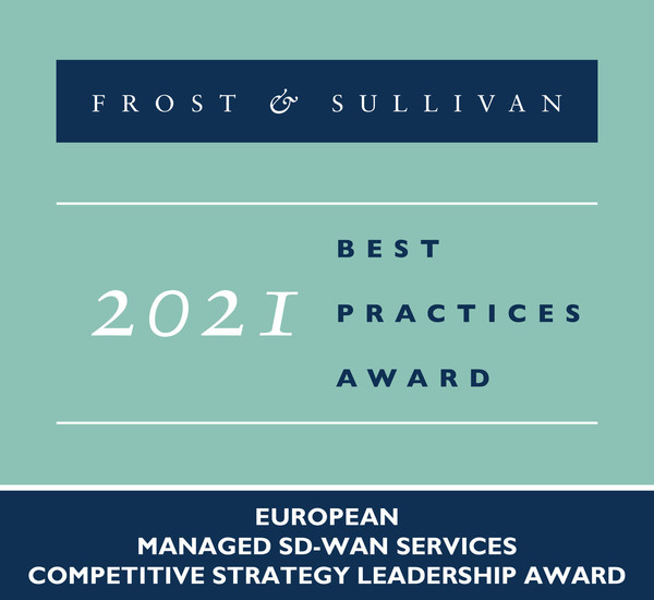 2021 European Managed SD-WAN Services Competitive Strategy Leadership Award