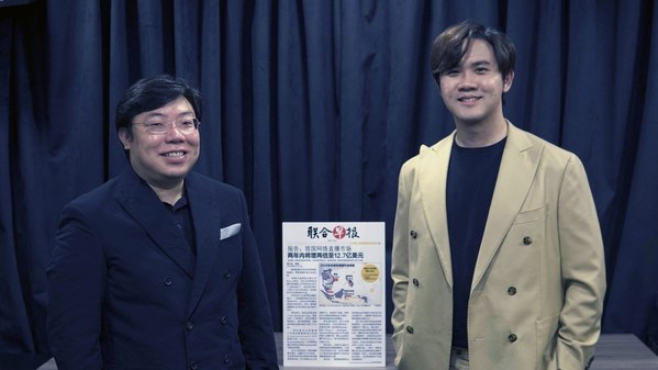 FTAG Ventures Principal Caleb Chew (left) along with BeLive Technology CEO Kenneth Tan (right)