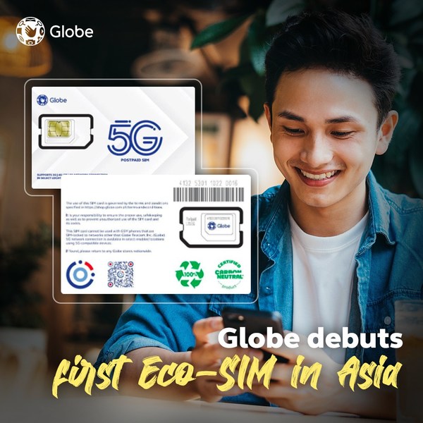 Globe debuts first ever Eco-SIM in Asia