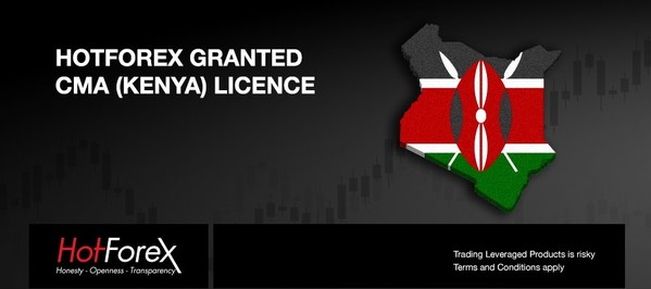 HotForex Granted License by the Capital Markets Authority (CMA) of Kenya