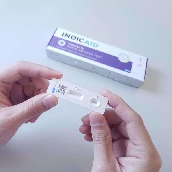 INDICAID™ 妥析™  新冠病毒快速抗原檢測試劑盒 操作簡單易於使用