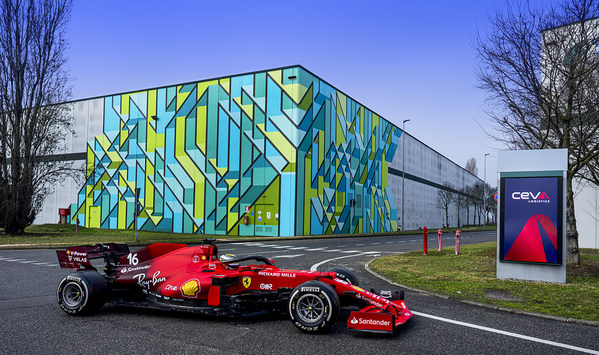 CEVA Logistics becomes Team Partner of Scuderia Ferrari and logistics provider for Ferrari racing activities